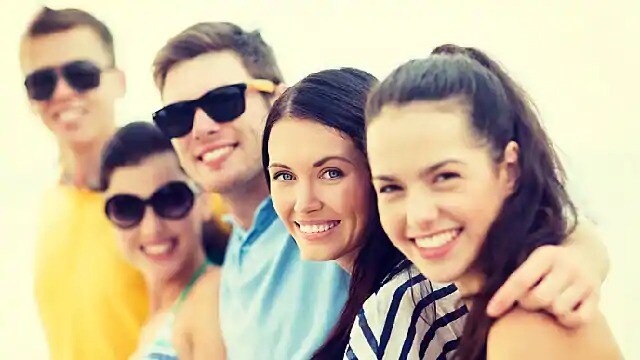 friends smiling for a picture