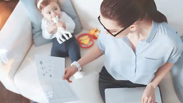 parent reviewing dental claims