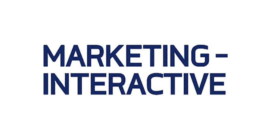 Marketing interactive logo Marketing interactive logo