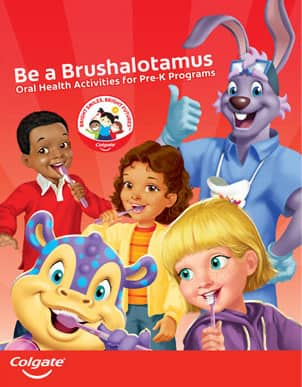 Be a brushalotamus cartoon drawing