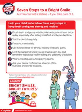 Seven Steps to a Bright Smile