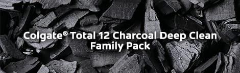 Colgate® Total® 12 Charcoal Deep Clean Family Pack