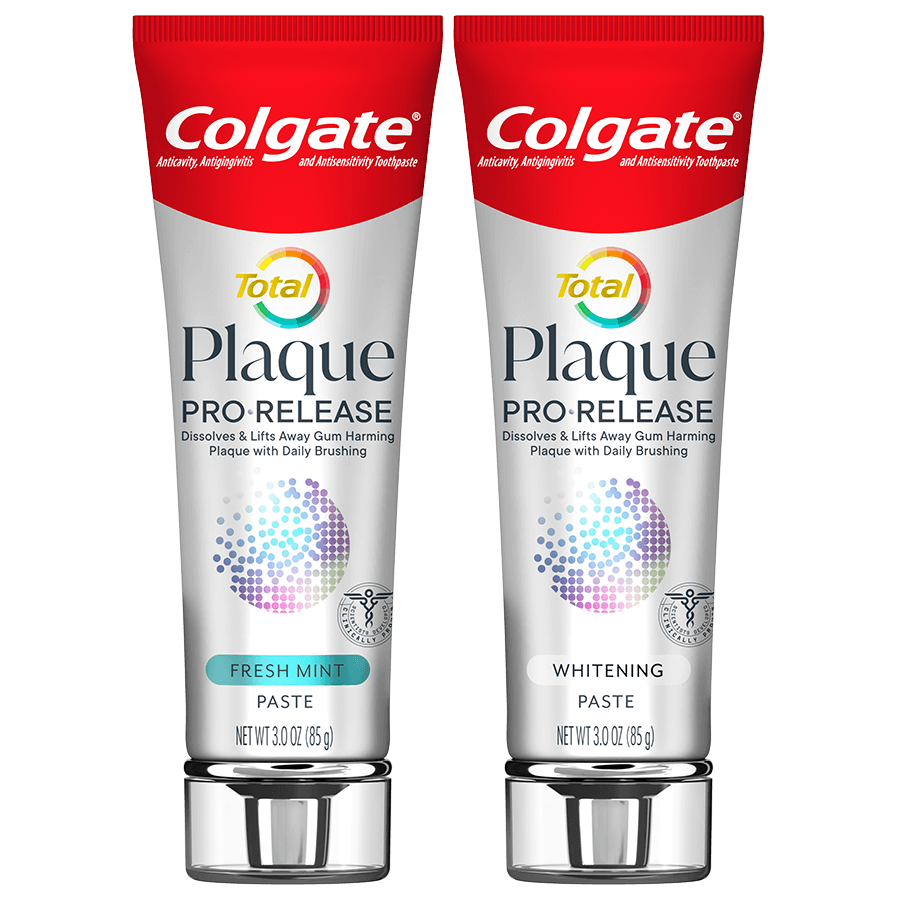 Colgate® Total® Plaque Pro-Release packshots Colgate® Total® Plaque Pro-Release packshots