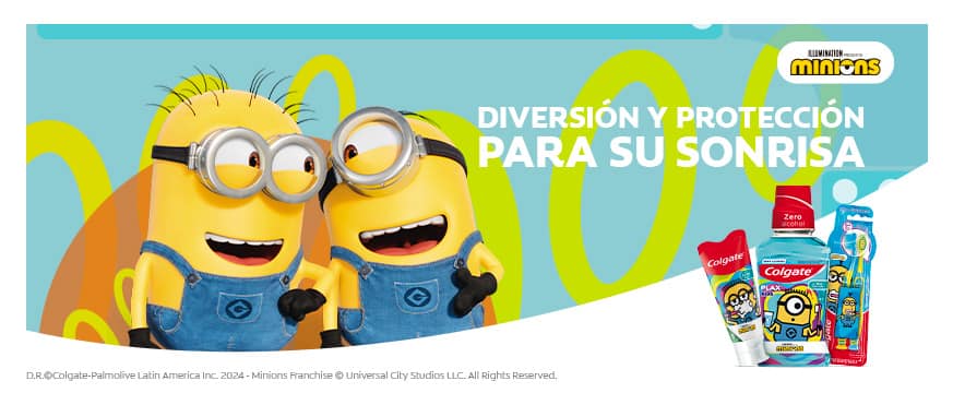 Cremas Dentales Colgate Kids Minions