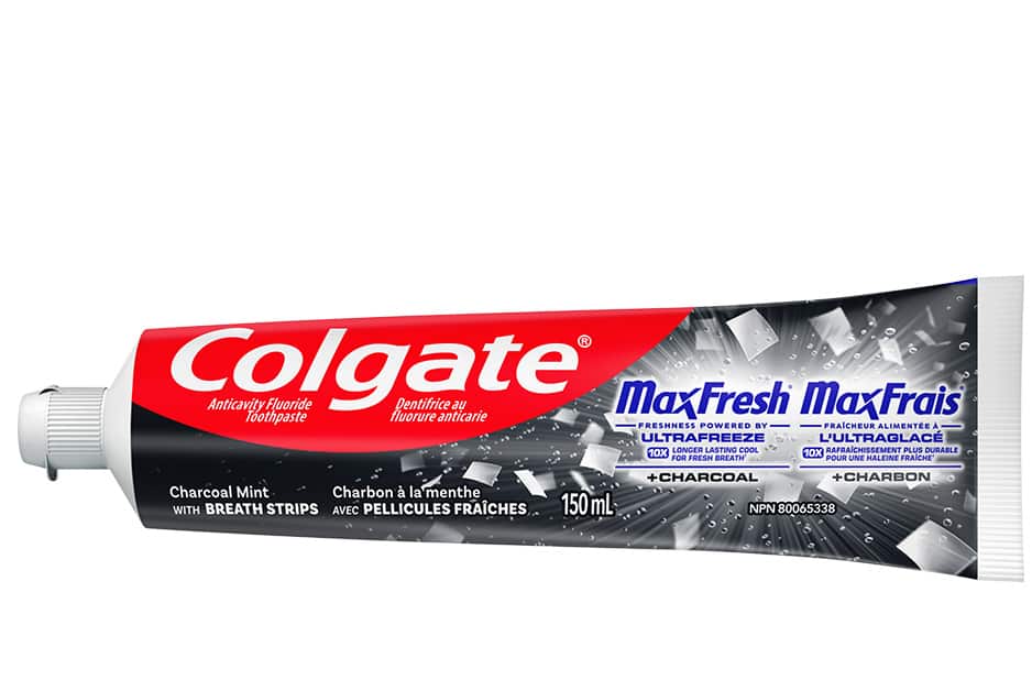 Dentifrice Colgate® Max Frais® Toothpaste + Charbon Dentifrice Colgate® Max Frais® Toothpaste + Charbon