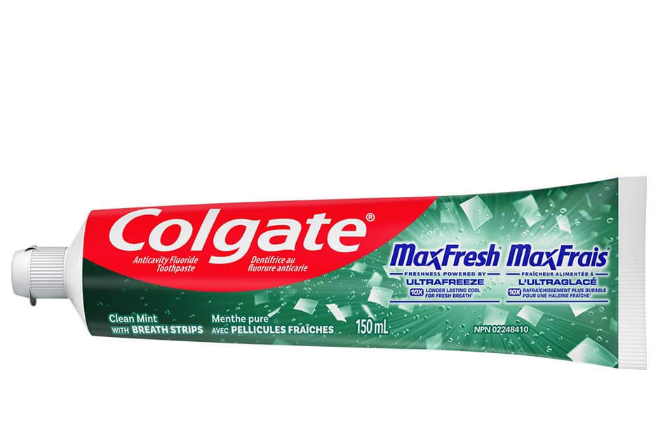Dentifrice Colgate® Max Frais® Menthe pure Dentifrice Colgate® Max Frais® Menthe pure