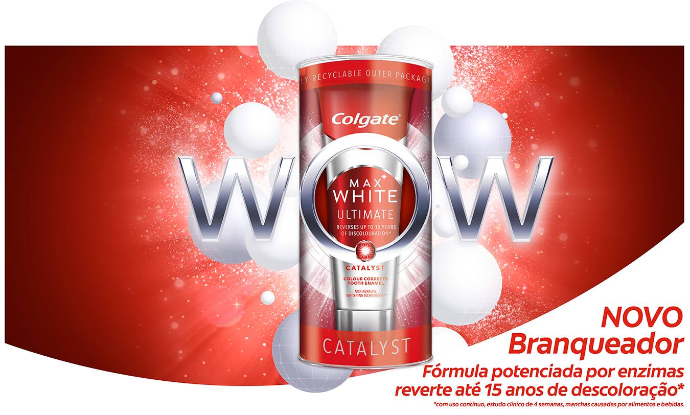 Colgate max white ultimate catalyst whitening toothpaste