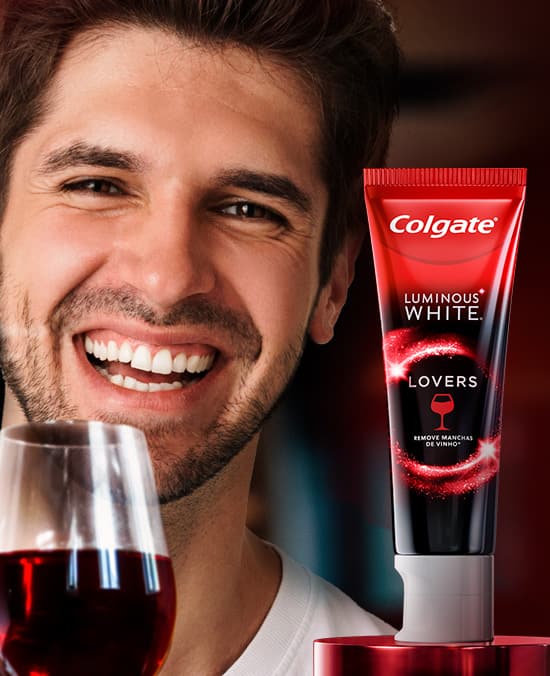 Colgate Luminous White Lovers Vino