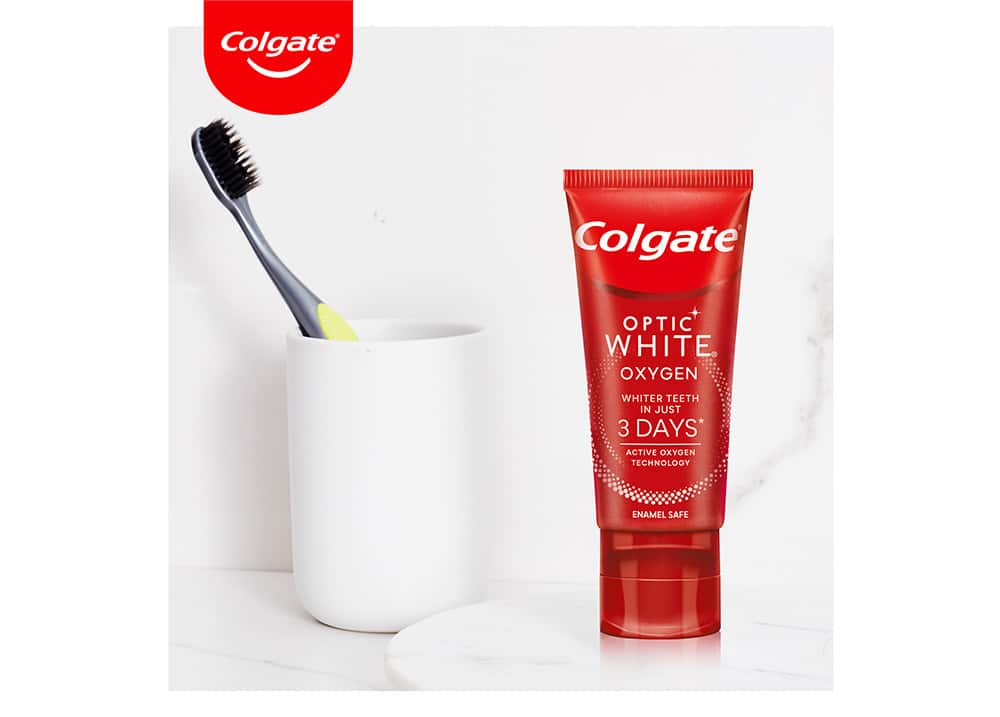 Optic white oxygen toothpaste