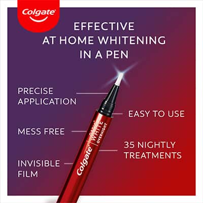 Effective at home whitening in a pen Effective at home whitening in a pen