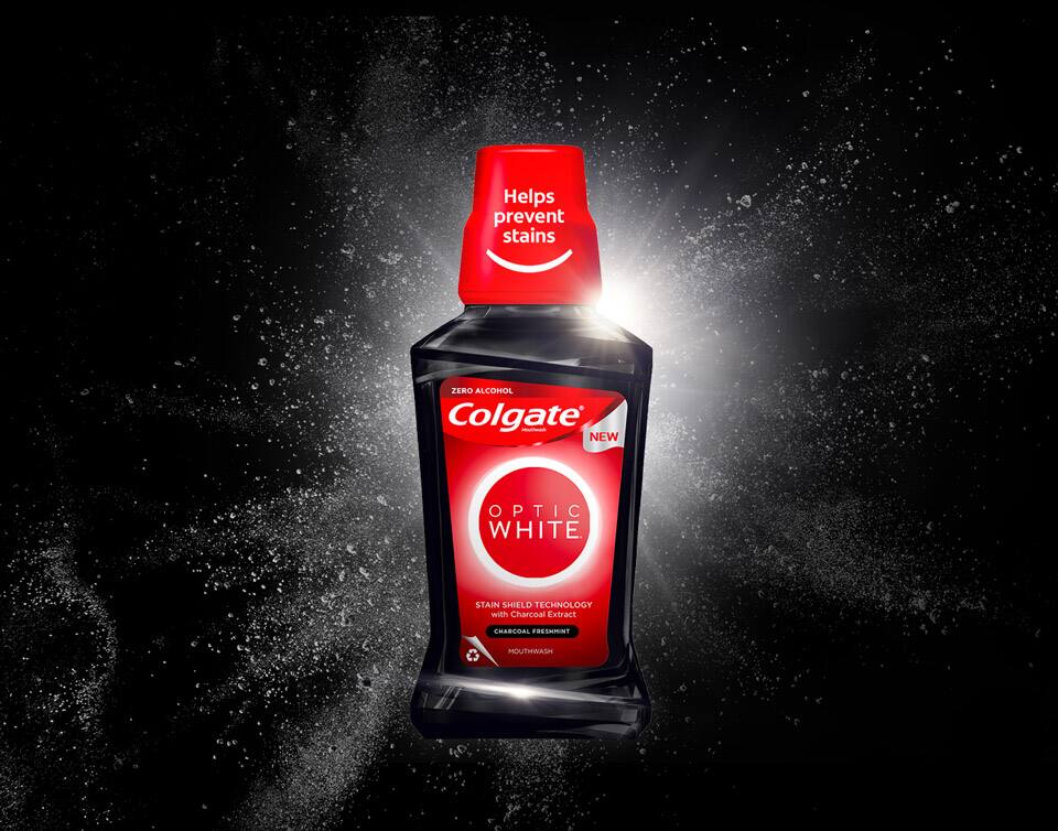 Colgate optic white mouthwash Colgate optic white mouthwash