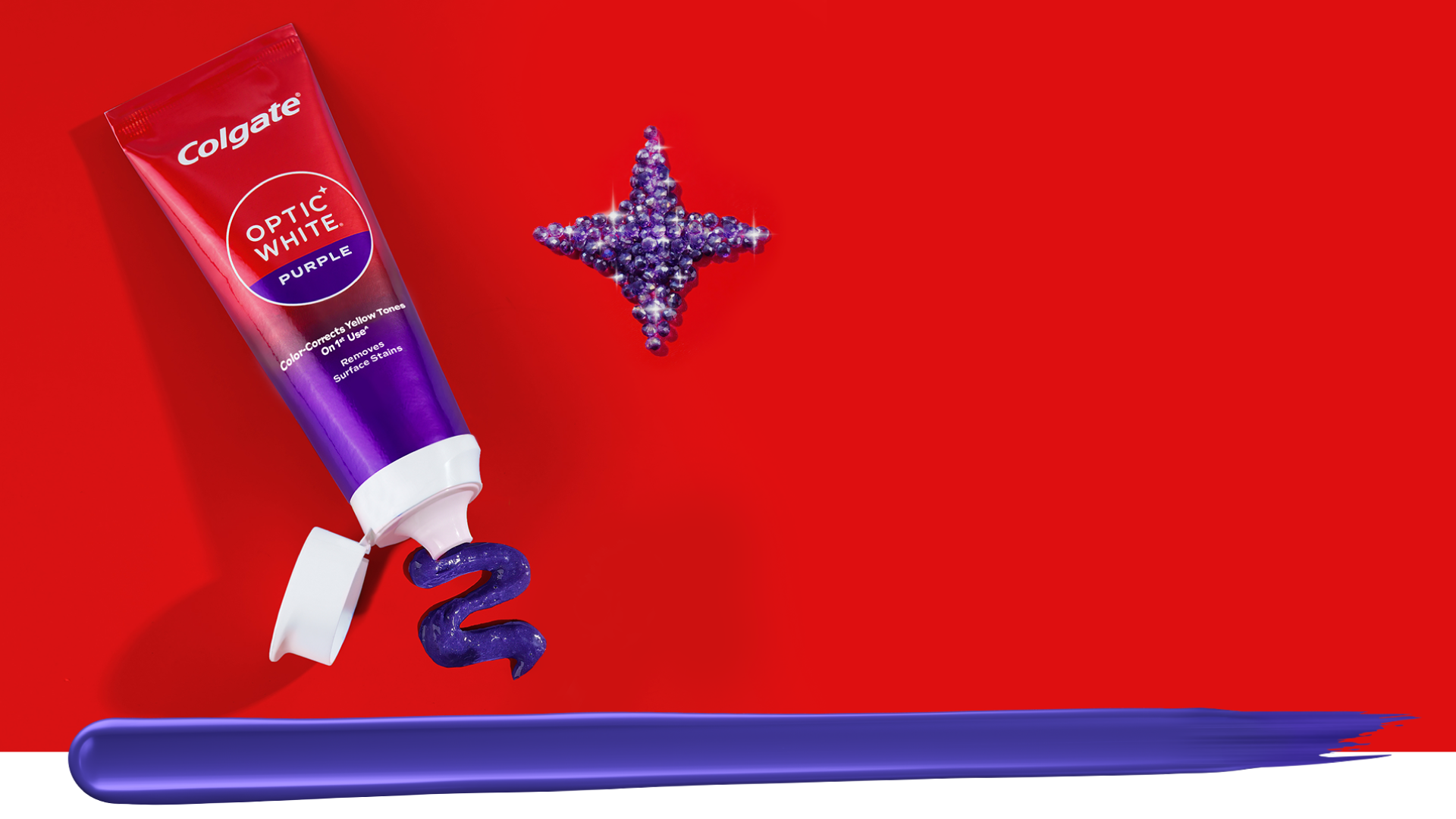 Optic White® Purple