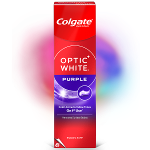 Colgate Optic White Purple Toothpaste