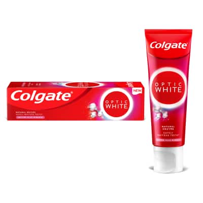 Colgate Optic White Enzyme Plus Mineral Teeth Whitening toothpaste