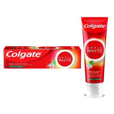 Optic White Teeth Whitening Toothpaste Mineral-Based Series | Colgate®