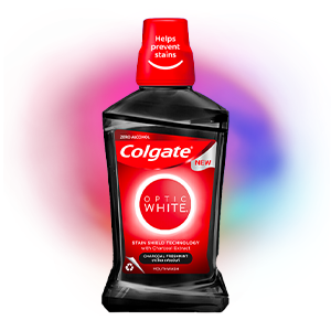 Colgate Optic White Charcoal Mouthwash 500ml