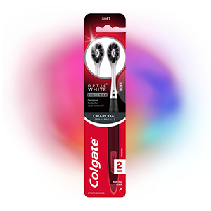 Colgate MaxWhite Charcoal Toothbrush, Pack of 2 Colgate MaxWhite Charcoal Toothbrush, Pack of 2