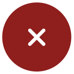 Do not clean icon