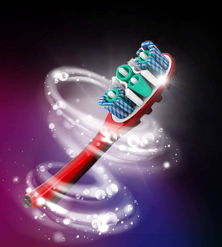 Colgate Advanced white toothbrush
