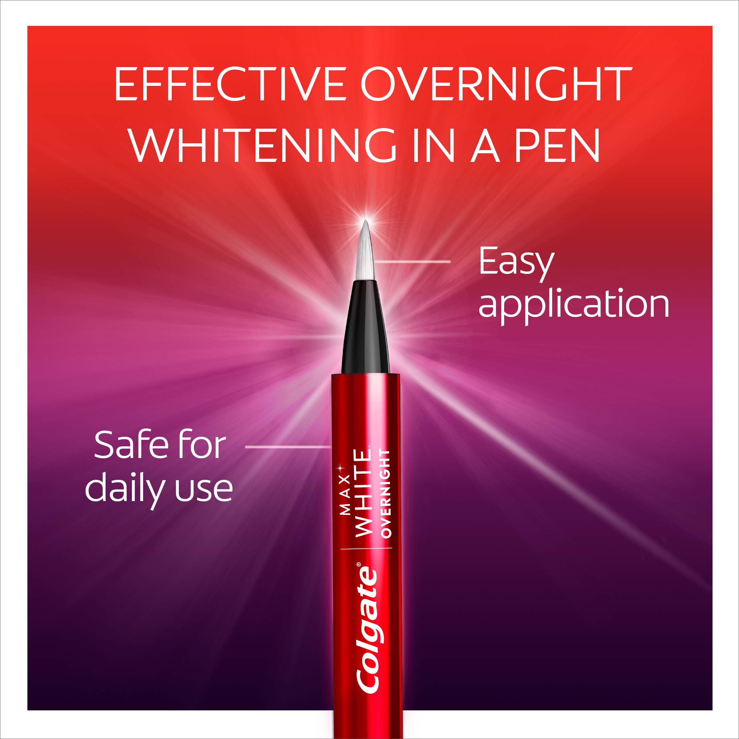 Colgate Whitening Pen Effective Overnight