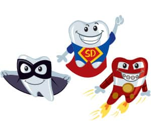 Dientes Superheroes