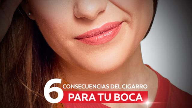 6 consecuencias del cigarro para tu boca