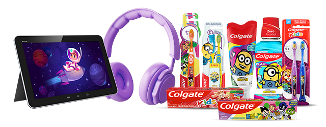 Premios y productos Back to school con Colgate Kids