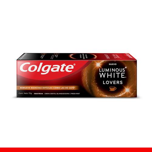 colgate luminous white lovers cafe 70gr