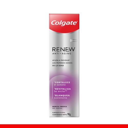 gel dental colgate renew anti aging