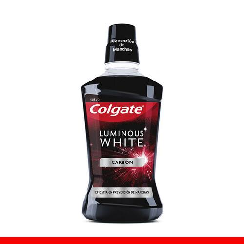 Colgate Luminous White Carbón 500ml