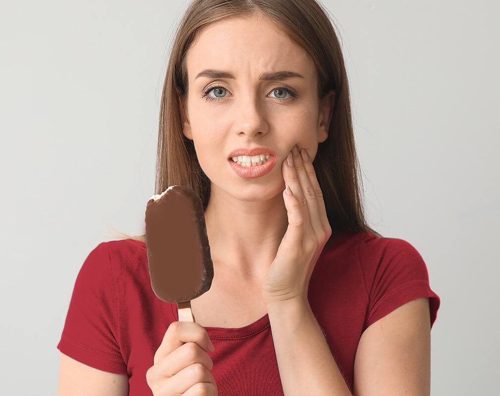 Dientes sensibles al frio y calor Dientes sensibles al frio y calor