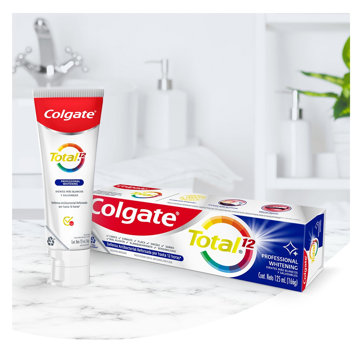 Pasta de dientes total 12 clean mint