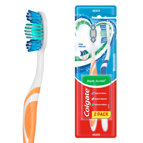 cepillo colgate triple acción