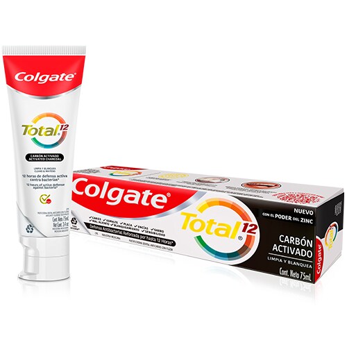 Colgate Total 12 Carbón Activado