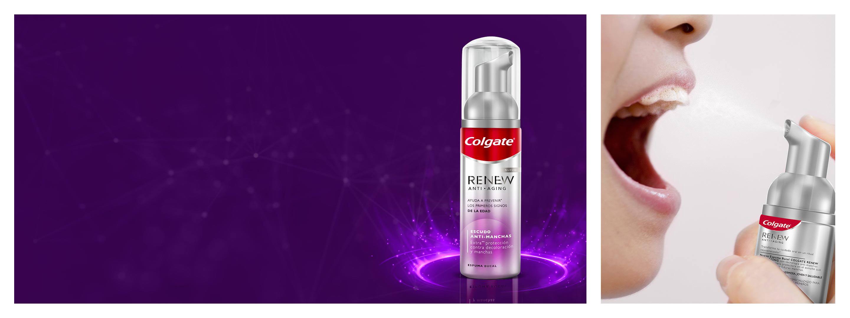 Espuma Anti-manchas Colgate Renew