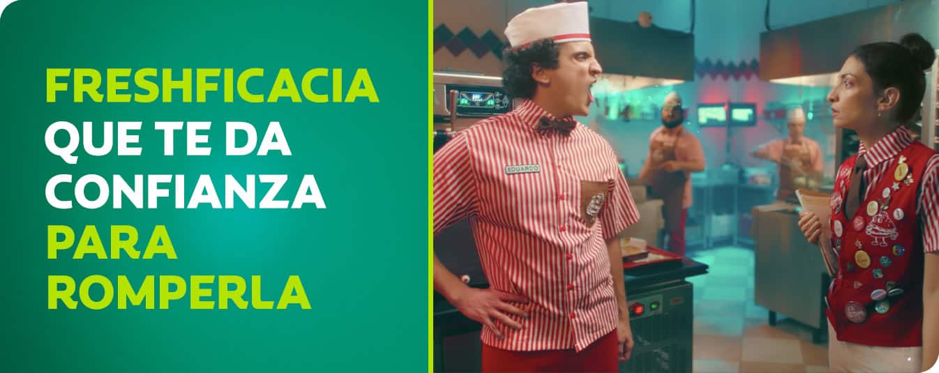 Freshficacia que te da confianza para romperla Freshficacia que te da confianza para romperla