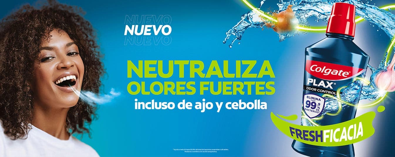 Enjuague bucal para mal aliento de cebolla y ajo Colgate Plax Odor Control Enjuague bucal para mal aliento de cebolla y ajo Colgate Plax Odor Control