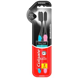 Cepillo Dental Colgate® Slimsoft™ Carbón