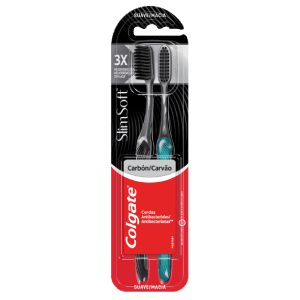 Cepillo Dental Colgate® Slimsoft™ Carbón