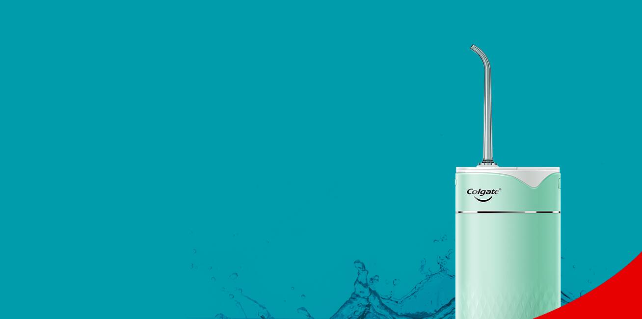 Colgate Water Flosser ไหมขัดฟันพลังน้ำ ช่วยทำความสะอาดพลัค ระหว่างซอกฟัน