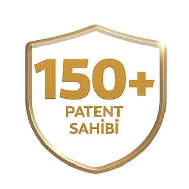 150'den fazla patent sahibi