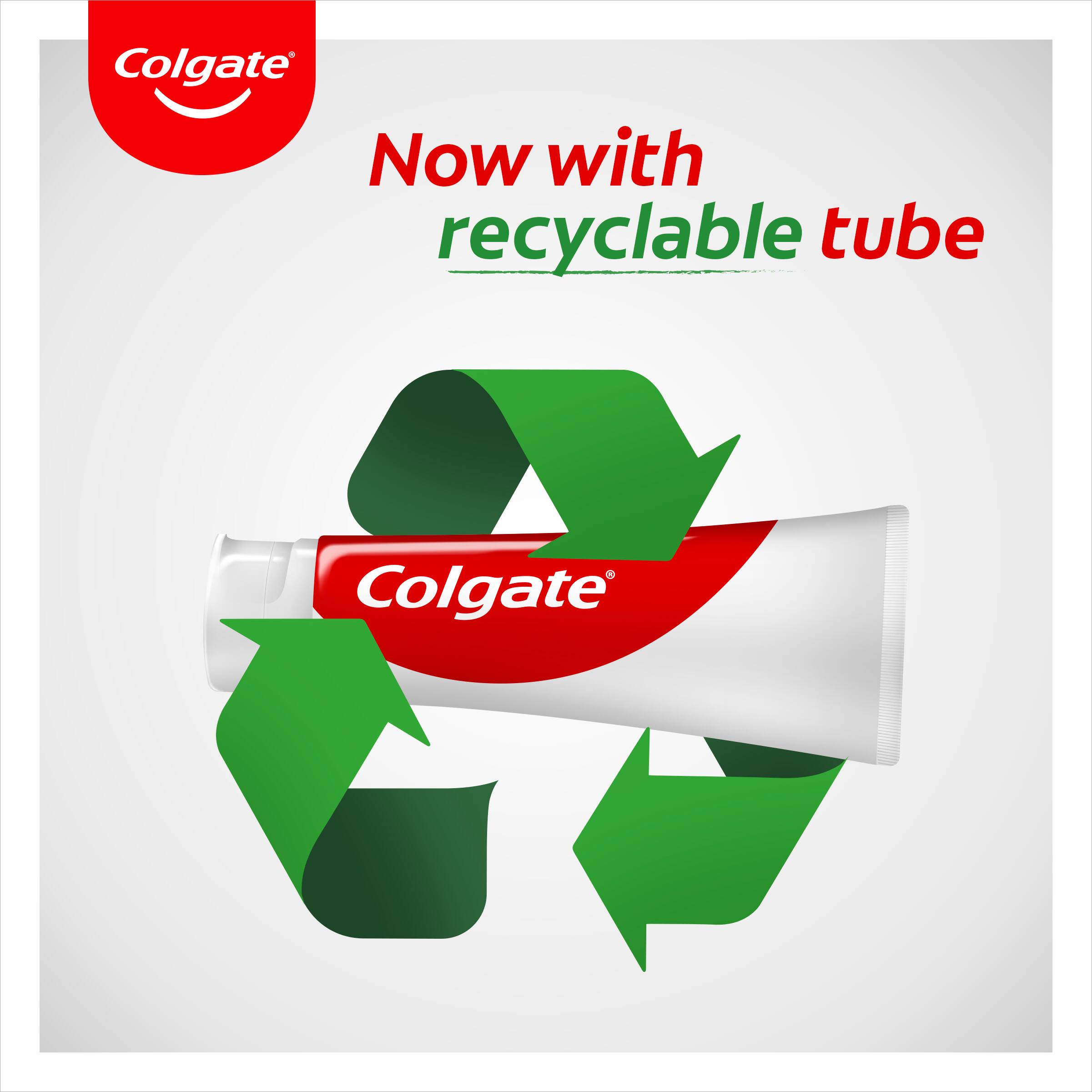 now with recyclable tube