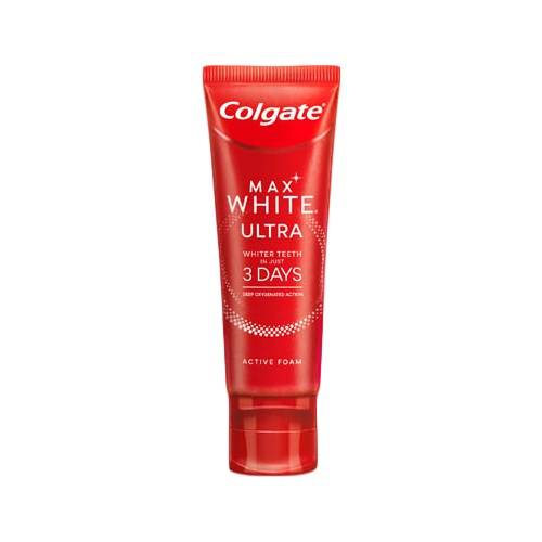 Max White Ultra Active Foam Toothpaste