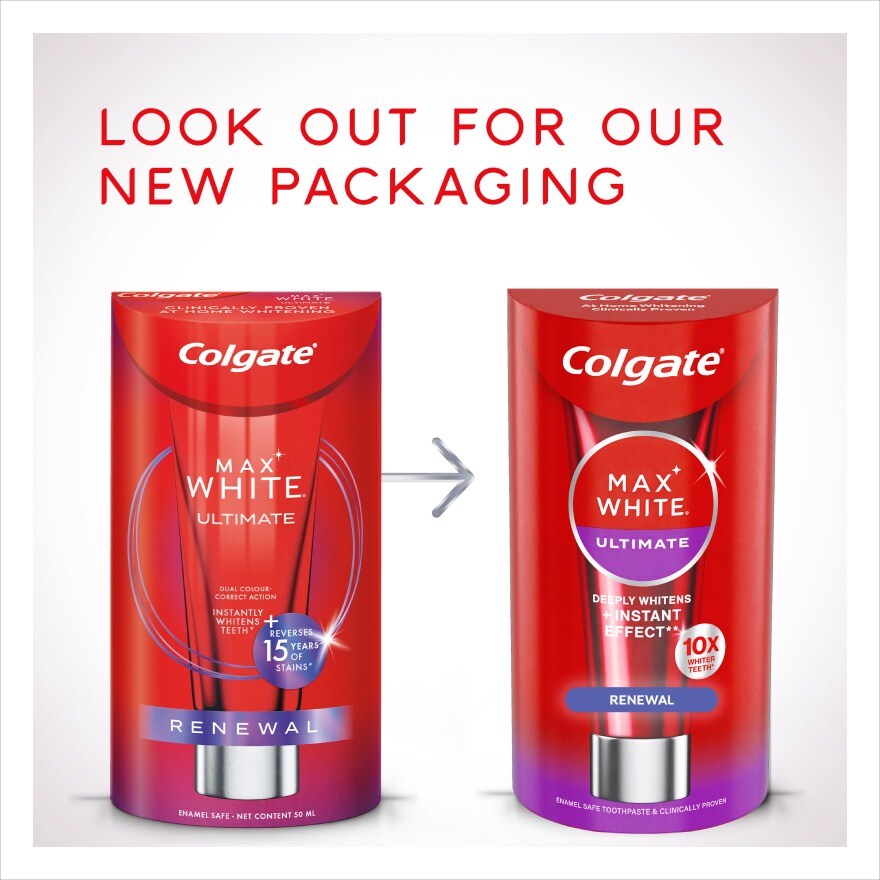 Max White Ultimate Renewal Toothpaste Colgate®