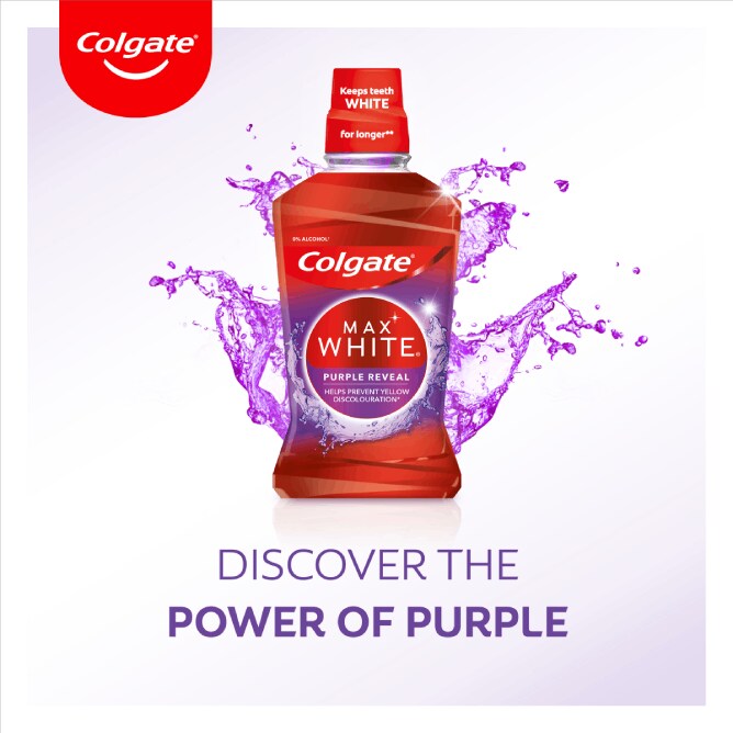 Colgate Max White Purple Reveal Refreshing Toothpaste