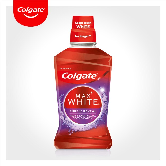 Colgate Max White Purple Reveal Teeth Whitening Toothpaste