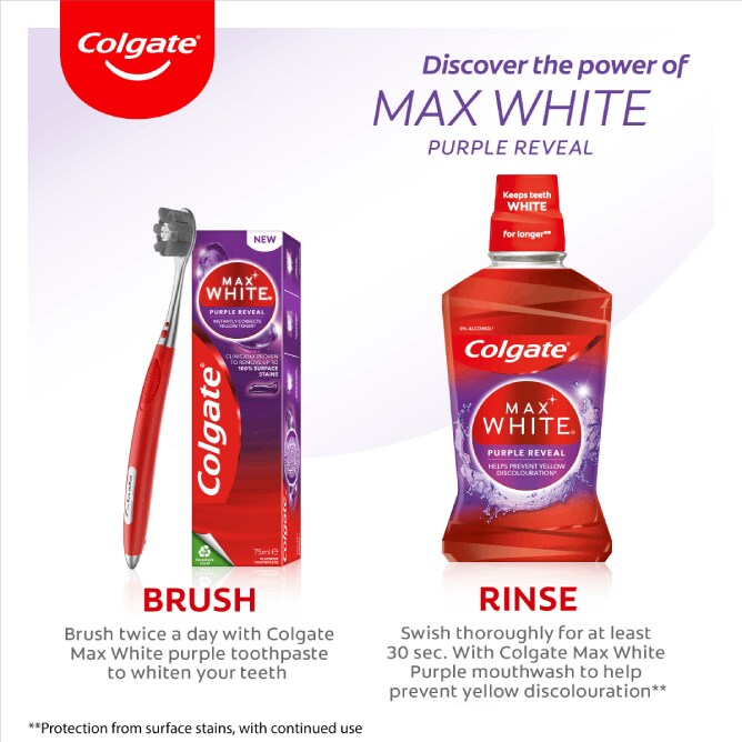 Colgate Max White Stain Guard Toothpaste 75ml