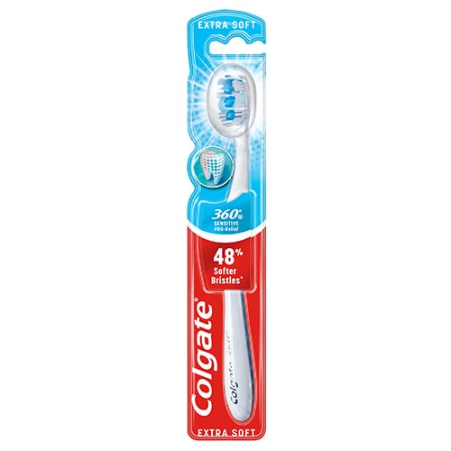 Colgate<sup>®</sup> 360° Sensitive Pro-Relief Extra Soft Toothbrush