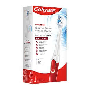 Colgate<sup>®</sup> ProClinical 250R Whitening Rechargeable Electric Toothbrush