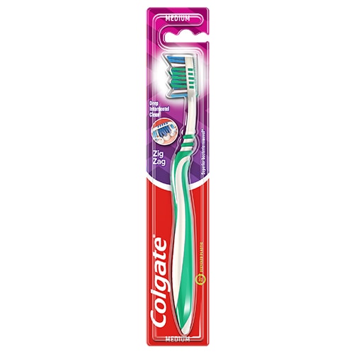 Colgate ZigZag Medium Toothbrush